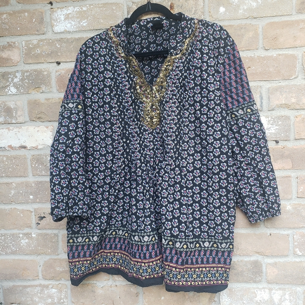Style & Co. Bohemian V-Neck Tunic.